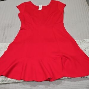 LOFT Vibrant Red Kids Dress
